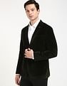 Tommy Hilfiger Solid Regular-Fit Cotton Blazer