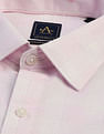 Arrow Textured Manhattan Slim Fit Shirt