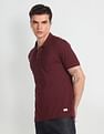 Flying Machine Solid Chest Patch Pocket Polo Shirt