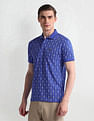 Arrow Sport Vertical Stripe Polo Shirt