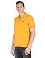 AD by Arvind Modern Jersey Slub Polo Shirt