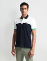Arrow Sports Colour Block Regular Polo Shirt