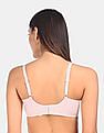 Calvin Klein Underwear Women Light Pink Lightly Lined Solid Push-Up Bra