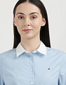 Tommy Hilfiger Poplin Solid Regular Shirt
