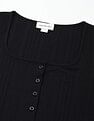 Calvin Klein Jeans Regular-Fit Polyester Scoop Neck Crop Top