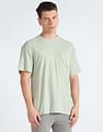Calvin Klein Transitional Cotton Solid T-Shirt