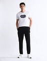 USPA Active Solid Slim Fit Active Joggers