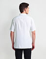 Arrow Pure Cotton Graph Check Shirt