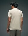 Flying Machine Popcorn Knit Digitopia Polo Shirt