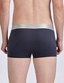Calvin Klein Underwear Low Rise Solid Blue Trunks