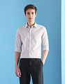 Arrow Vertical Striped Manhattan Slim Fit Velocity Shirt