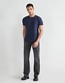 Flying Machine Mid Rise Bruce Relaxed Bootcut Fit Jeans
