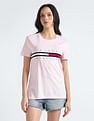 Tommy Hilfiger Crew Neck Cotton Madison T-Shirt