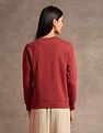 U.S. Polo Assn. Women Brand Printed Regular Fit Sweatshirt