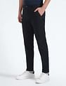Flying Machine Twill Geometric Print Trousers
