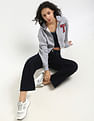 Tommy Hilfiger Regular-Fit Cotton Hooded Neck Zip-Front Sweatshirt