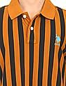 U.S. Polo Assn. Pique Striped Polo Shirt