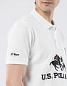 U.S. Polo Assn. Brand Embroidered 135 Anniversary Polo Shirt