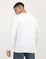 Calvin Klein Brand Print Crew Neck Sweatshirt