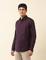 U.S. Polo Assn. Tailored Fit Solid Pure Cotton Shirt