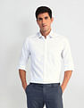 Arrow Geometric Printed Manhattan Slim Fit Shirt