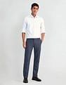 Arrow Geometric Printed Manhattan Slim Fit Shirt