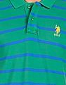 U.S. Polo Assn. Striped Cotton Polo Shirt
