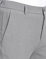 Arrow Newyork Jackson Super Slim Fit Heathered Trousers