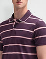 Arrow Sport Horizontal Striped Regular Polo Shirt