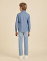 U.S. Polo Assn. Kids Boys Textured Regular Fit Shirt