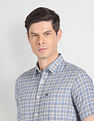 Arrow Sports Tartan Check Twill Shirt