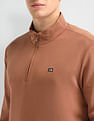 Arrow Sport Solid Regular Fit Sweatshirt