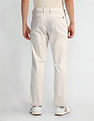 Arrow Sports Mid Rise Solid Trousers