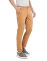 AD by Arvind Modern Slim Fit Solid Chinos