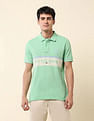 U.S. Polo Assn. Brand Embroidered Summer Splash Polo Shirt
