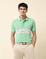 U.S. Polo Assn. Brand Embroidered Summer Splash Polo Shirt