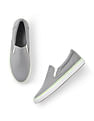 Flying Machine Solid Canvas Cezar 3.0 Slip On Shoes