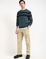 Tommy Hilfiger Striped Regular-Fit Cotton Sweater