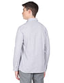 Arrow Outline Check Self Design Shirt
