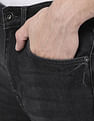 AD by Arvind Mid Rise Stone Wash Jeans