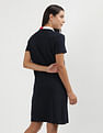 Tommy Hilfiger Solid Regular Polo Dress