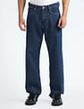 Flying Machine Cobain 90'S Loose Fit Mid Rise Jeans