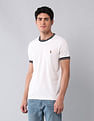 U.S. Polo Assn. Denim Co. Muscle Fit Pure Cotton Colligiate T-Shirt