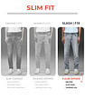 Flying Machine Slash Slim Tapered Washed Jeans