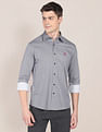 U.S. Polo Assn. Geometric Cotton Knit Casual Shirt