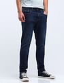 Flying Machine Slash Slim Tapered Stone Wash Jeans