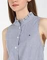 Tommy Hilfiger Striped Regular-Fit Cotton Shirt
