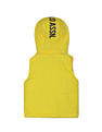 U.S. Polo Assn. Kids Sleeveless Detachable Hood Solid Puffer Jacket