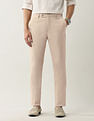 Arrow Slim Fit Dobby Weave Autoflex Trousers