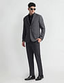 Arrow Self Design Tailored Fit Blazer